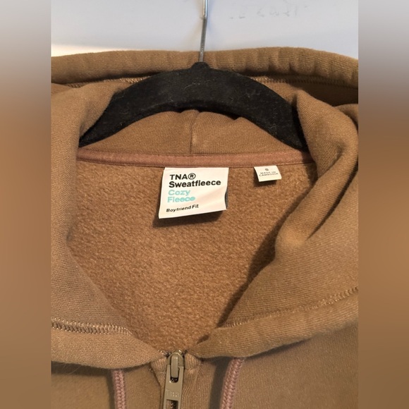 TNA Cozy Fleece Boyfriend Zip Hoodie - Picture 3 of 8